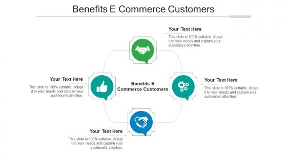 Benefits e commerce customers ppt powerpoint presentation outline vector cpb