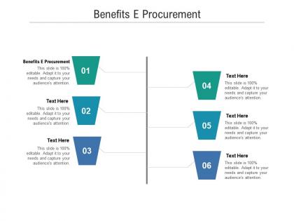 Benefits e procurement ppt powerpoint presentation file rules cpb