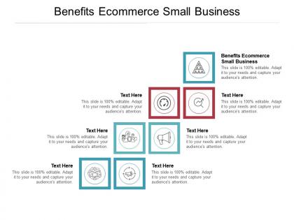Benefits ecommerce small business ppt powerpoint presentation outline brochure cpb