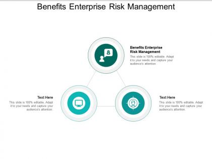 Benefits enterprise risk management ppt powerpoint presentation infographics master slide cpb