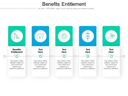 Benefits entitlement ppt powerpoint presentation gallery designs cpb