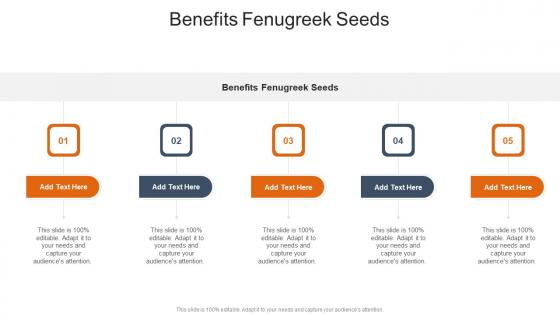 Benefits Fenugreek Seeds In Powerpoint And Google Slides Cpb