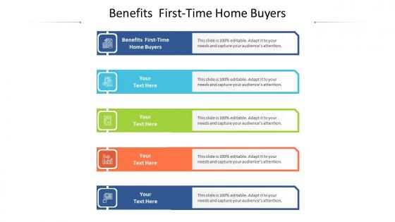 Benefits first time home buyers ppt powerpoint presentation background cpb