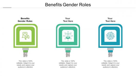 Benefits Gender Roles Ppt Powerpoint Presentation Gallery Templates Cpb