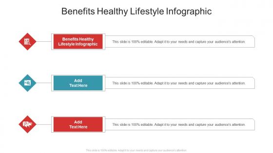 Benefits Healthy Lifestyle Infographic In Powerpoint And Google Slides Cpb