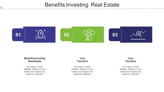Benefits Investing Real Estate Ppt Powerpoint Presentation Infographic Template Cpb
