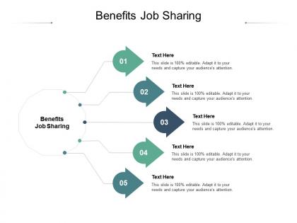 Benefits job sharing ppt powerpoint presentation infographics infographics cpb