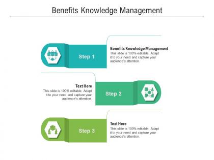 Benefits knowledge management ppt powerpoint presentation show example topics cpb