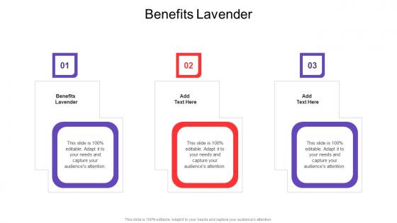 Benefits Lavender In Powerpoint And Google Slides Cpb