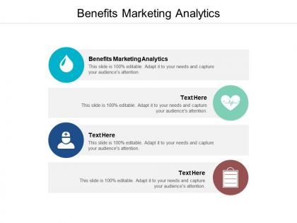 Benefits marketing analytics ppt powerpoint presentation pictures show cpb