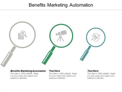 Benefits marketing automation ppt powerpoint presentation icon layout ideas cpb