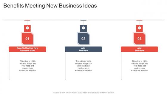 Benefits Meeting New Business Ideas In Powerpoint And Google Slides Cpb