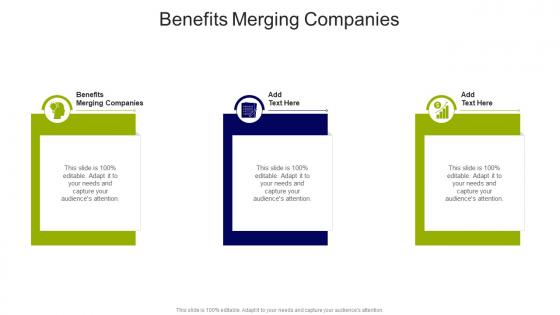Benefits Merging Companies In Powerpoint And Google Slides Cpb