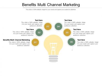 Benefits multi channel marketing ppt powerpoint presentation professional display cpb