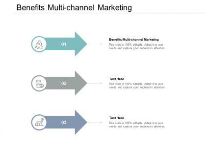 Benefits multi channel marketing ppt powerpoint presentation styles structure cpb