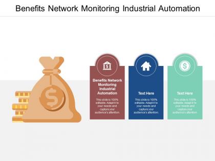 Benefits network monitoring industrial automation ppt powerpoint presentation infographics diagrams cpb