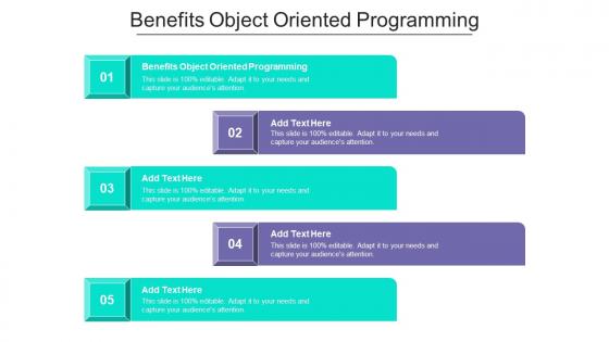 Benefits Object Oriented Programming Ppt Powerpoint Presentation Inspiration Cpb