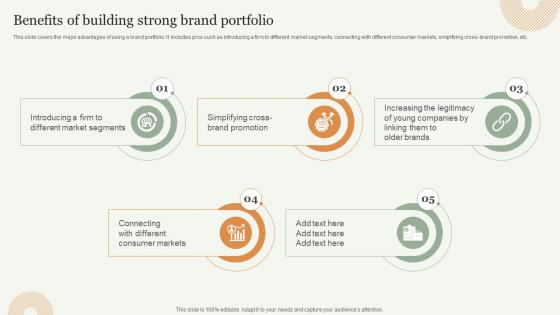 Benefits Of Building Strong Brand Portfolio Strategic Approach Toward Optimizing