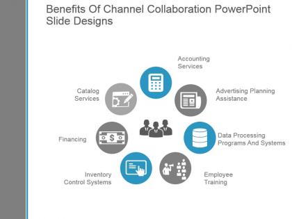 Benefits of channel collaboration powerpoint slide designs