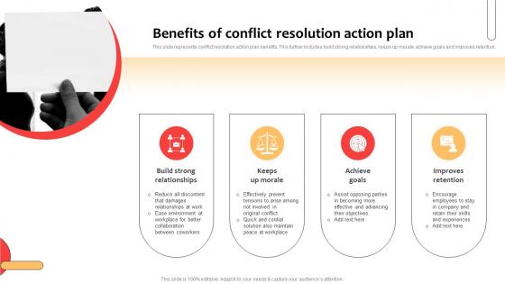 Benefits Of Conflict Resolution Action Plan