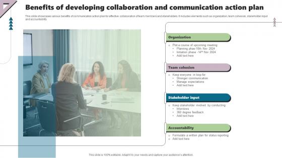 Benefits Of Developing Collaboration And Communication Action Plan