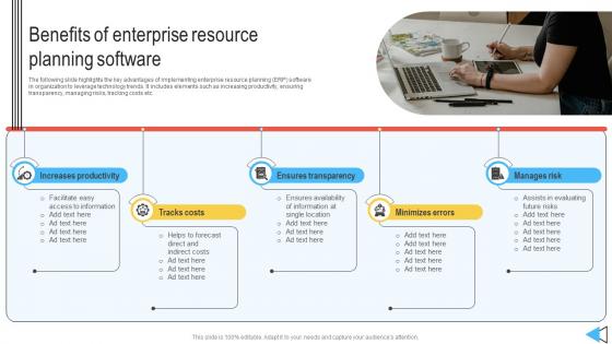 Benefits Of Enterprise Resource Planning Software Introduction To ERP Software System Solutions