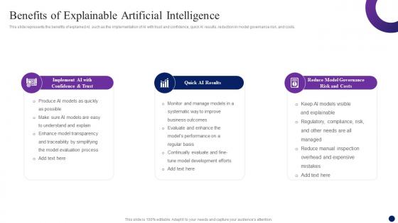 Benefits Of Explainable Artificial Intelligence Interpretable AI Ppt Powerpoint Presentation Layouts