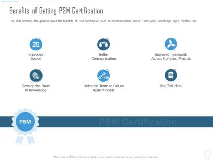 Benefits of getting psm certification psm certification it ppt information