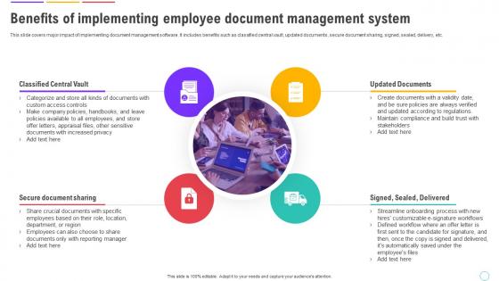 Benefits Of Implementing Employee Document Management Human Resource Management