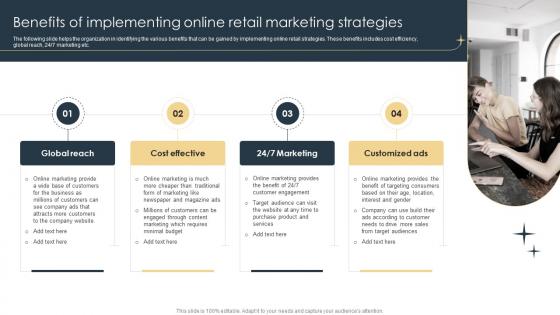 Benefits Of Implementing Online Retail Marketing Strategies E Commerce Marketing Strategies