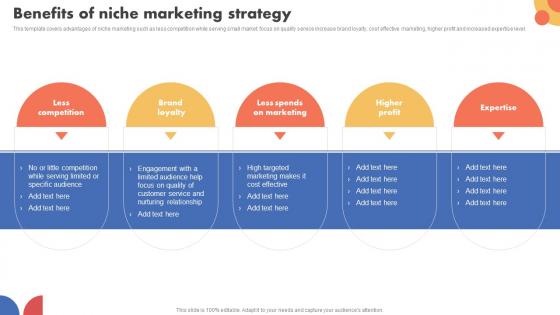 Benefits Of Niche Marketing Strategy Types Of Target Marketing Strategies