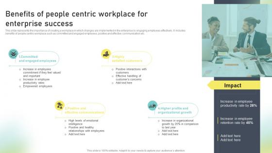 Benefits Of People Centric Workplace For Enterprise Change Administration Training