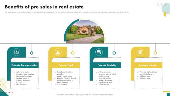 Benefits Of Pre Sales In Real Estate