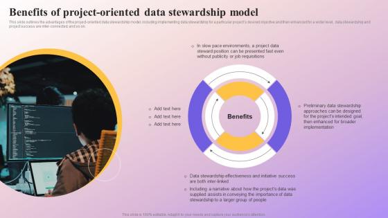 Benefits Of Project Oriented Data Stewardship Model Data Subject Area Stewardship Model