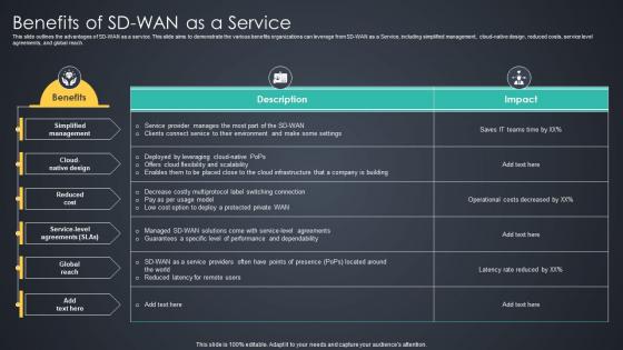 Benefits Of SD WAN As A Service Managed Wan Services