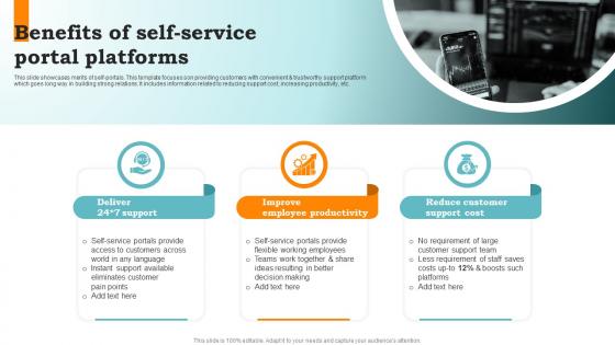 Benefits Of Self Service Portal Platforms