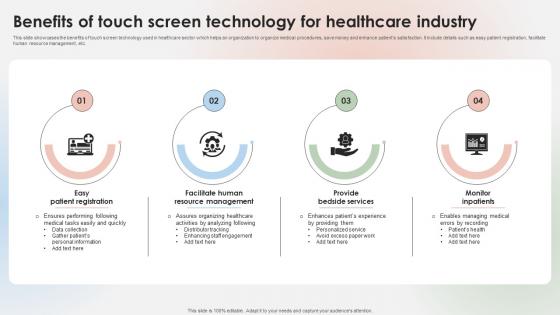 Benefits Of Touch Screen Technology For Healthcare Industry
