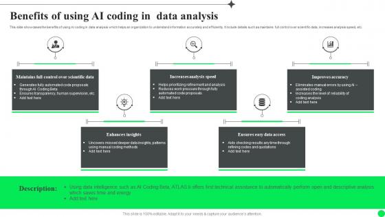 Benefits Of Using AI Coding In Data Analysis