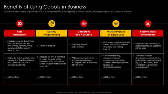 Benefits Of Using Cobots In Business Unlocking The Potential Of Collaborative Robots