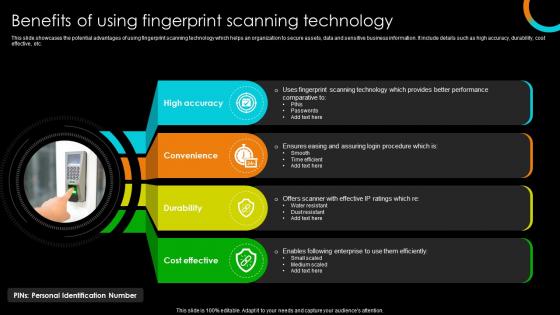 Benefits Of Using Fingerprint Scanning Technology