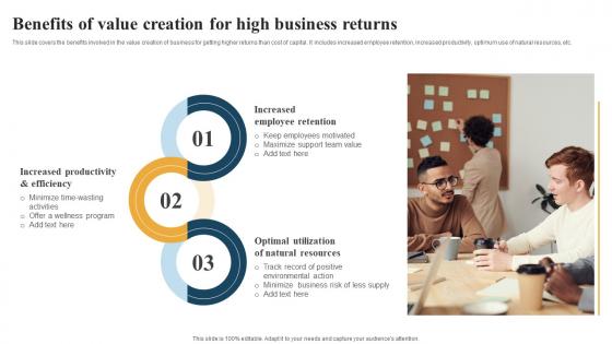 Benefits Of Value Creation For High Business Returns