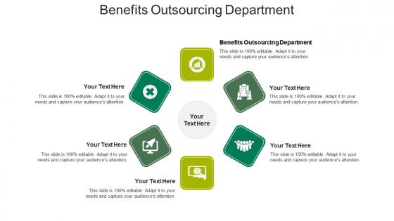 Benefits outsourcing department ppt powerpoint presentation deck cpb