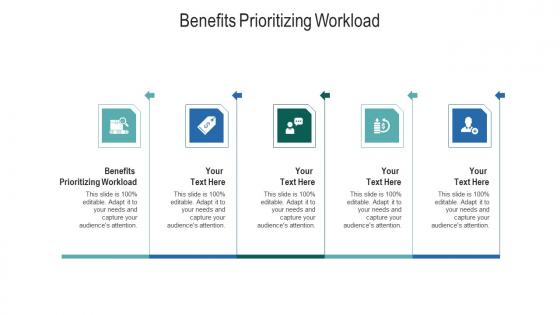 Benefits prioritizing workload ppt powerpoint presentation portfolio gallery cpb