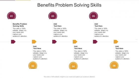 Benefits Problem Solving Skills In Powerpoint And Google Slides Cpb