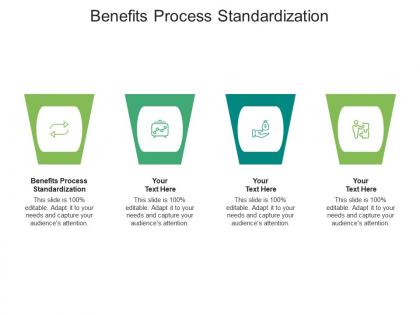 Benefits process standardization ppt powerpoint presentation pictures cpb