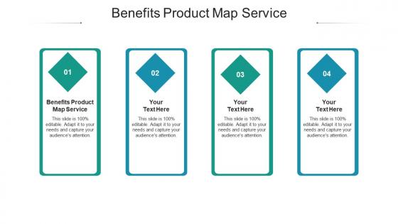 Benefits product map service ppt powerpoint presentation icon themes cpb