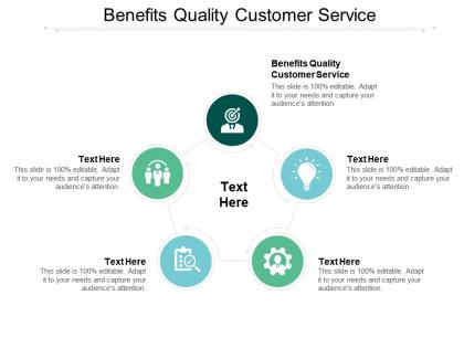 Benefits quality customer service ppt powerpoint presentation slides designs download cpb
