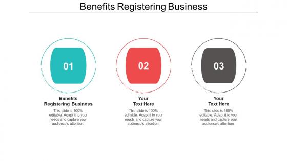 Benefits registering business ppt powerpoint presentation model deck cpb