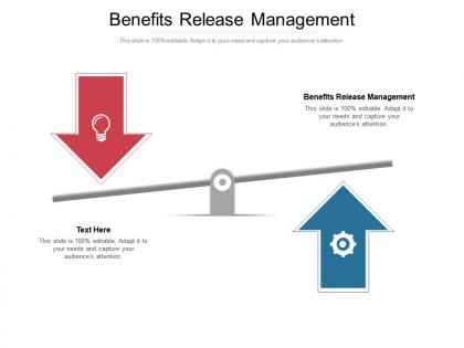 Benefits release management ppt powerpoint presentation outline template cpb
