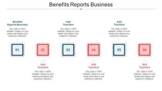 Benefits Reports Business Ppt Powerpoint Presentation File Example Introduction Cpb